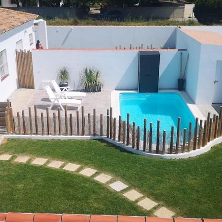 奇克拉纳－德拉弗龙特拉Palapa Beach , Chalet Con Piscina Privada Y Muy Cerca Del Mar别墅 外观 照片