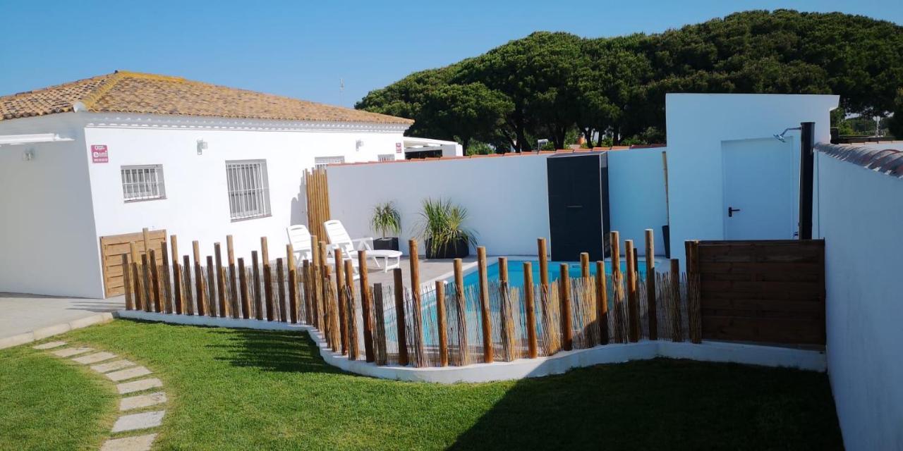奇克拉纳－德拉弗龙特拉Palapa Beach , Chalet Con Piscina Privada Y Muy Cerca Del Mar别墅 外观 照片