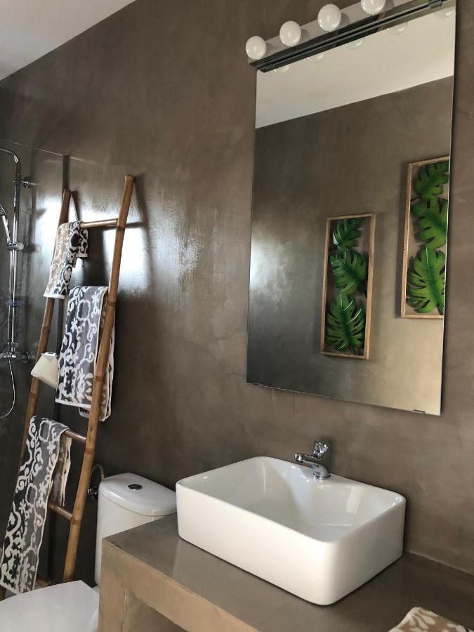 奇克拉纳－德拉弗龙特拉Palapa Beach , Chalet Con Piscina Privada Y Muy Cerca Del Mar别墅 外观 照片
